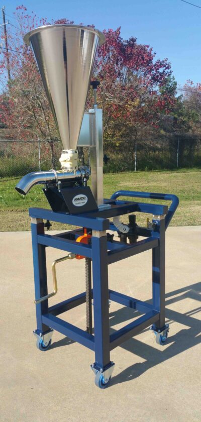 Pneumatic Vibratory Feeder - Hopper and Stand